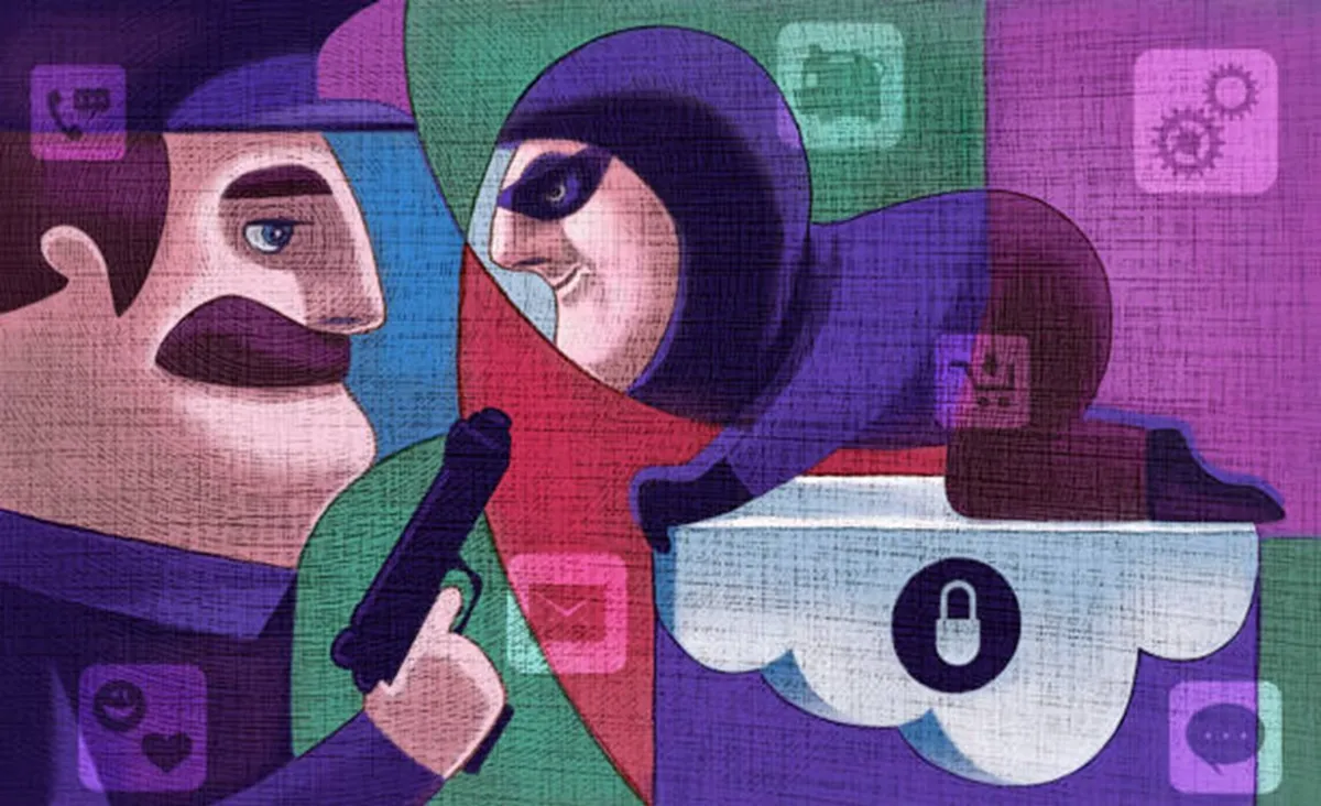 AI en voice cloning illustratie